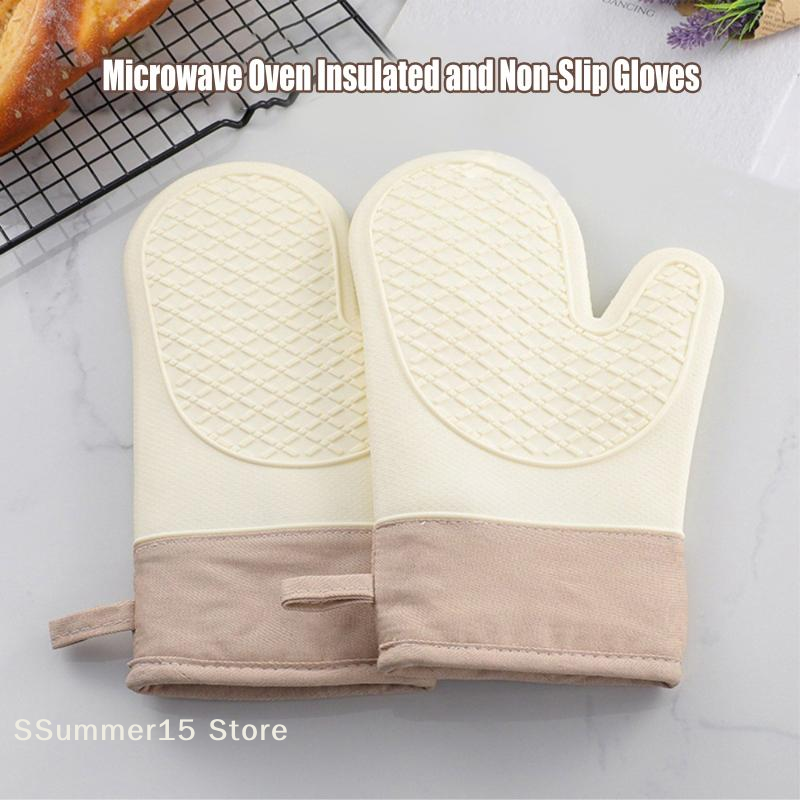 【R】Silicone Heat-insulating Gl - Oven Mitt Silicone avis et prix