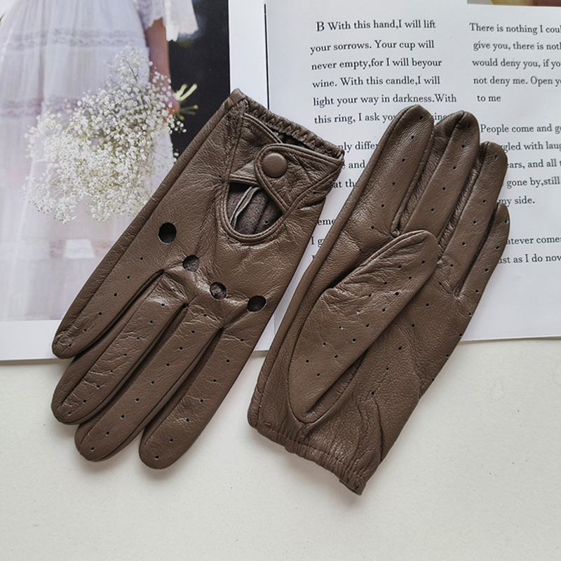 Thin Women's Sheepskin Driver  - Leather Driving Glove avis et prix
